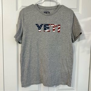 Yeti flag tee